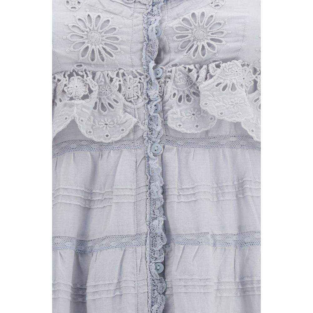 Robe décontractée Isabel Marant Étoile en coton bleu
