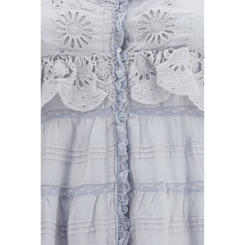 Isabel Marant Étoile Blue Cotton Casual Dress