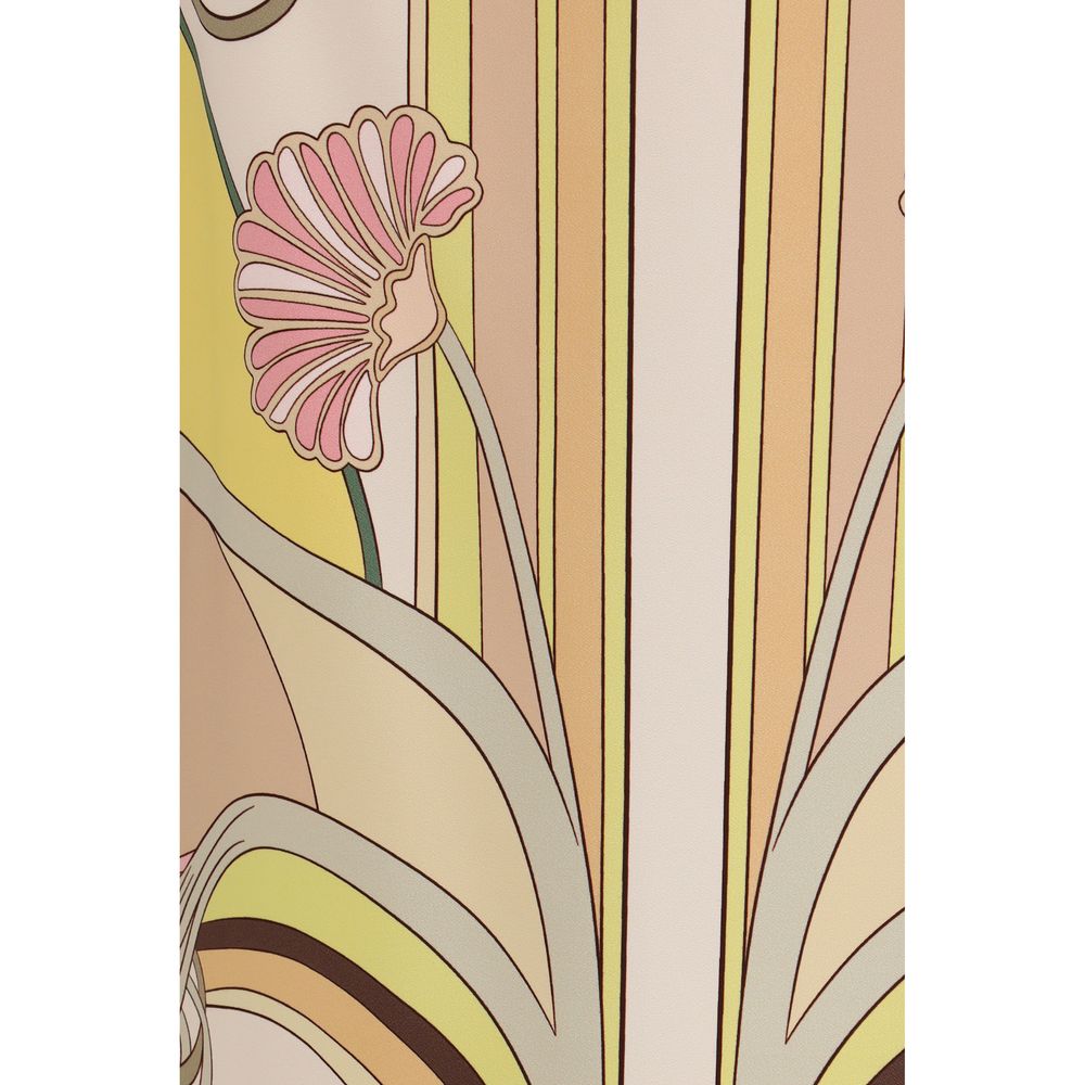 La Double J Multicolor Viscose Long Skirt - TULIP PLACÉE