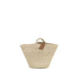 Manebi Fiji Beige Raffia Handbag - Artisan Crafted Design
