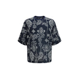 Giorgio Armani Multicolor Cotton T-Shirt - Élégance et Confort