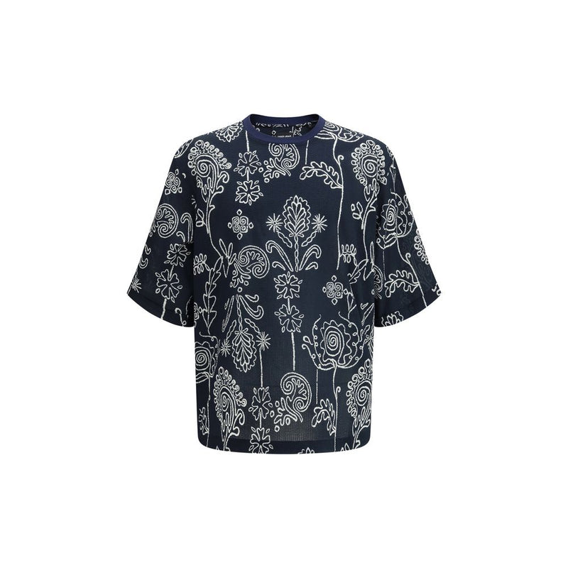 Giorgio Armani Multicolor Cotton T-Shirt - Élégance et Confort