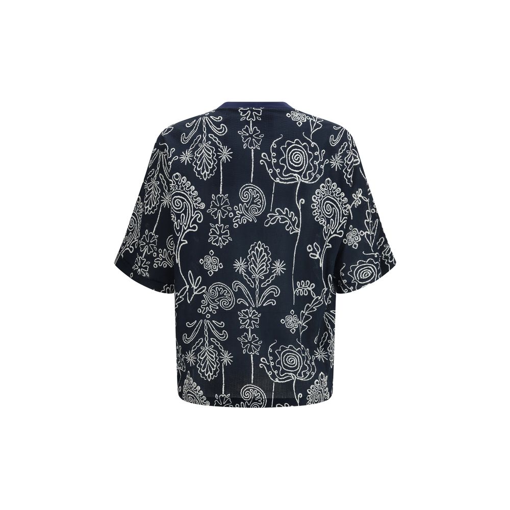 Giorgio Armani Multicolor Cotton T-Shirt - Élégance et Confort