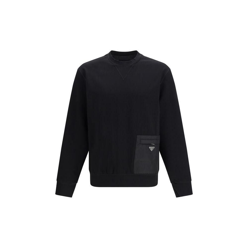 Sweat-shirt Prada en viscose noire