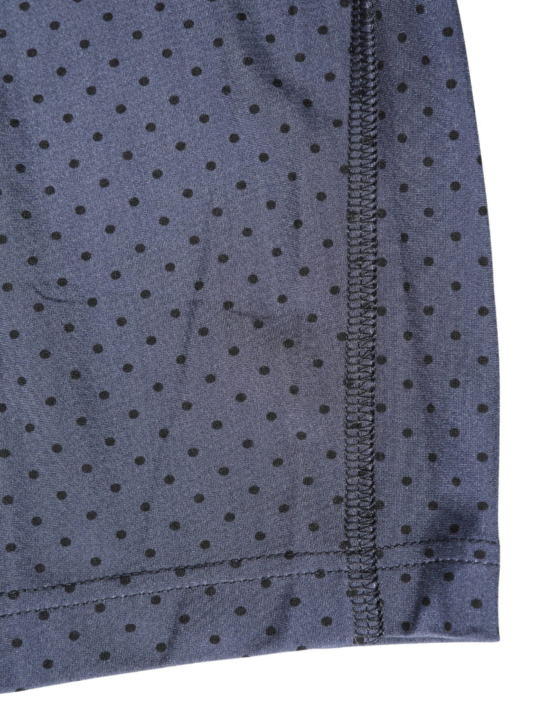 Dolce & Gabbana Donkerblauwe Polka Dots Mannen Fietsbroek Ondergoed