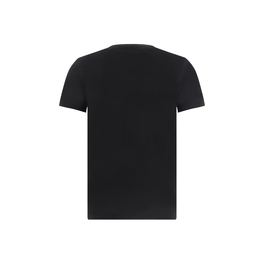T-shirt en coton noir Dolce &amp; Gabbana