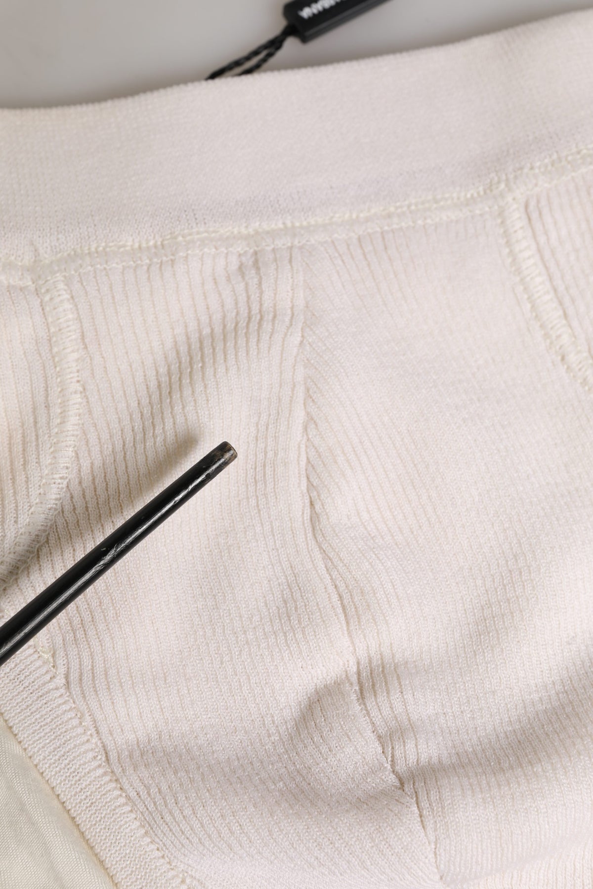 Dolce & Gabbana Off White Logo Silk Briefs for Men