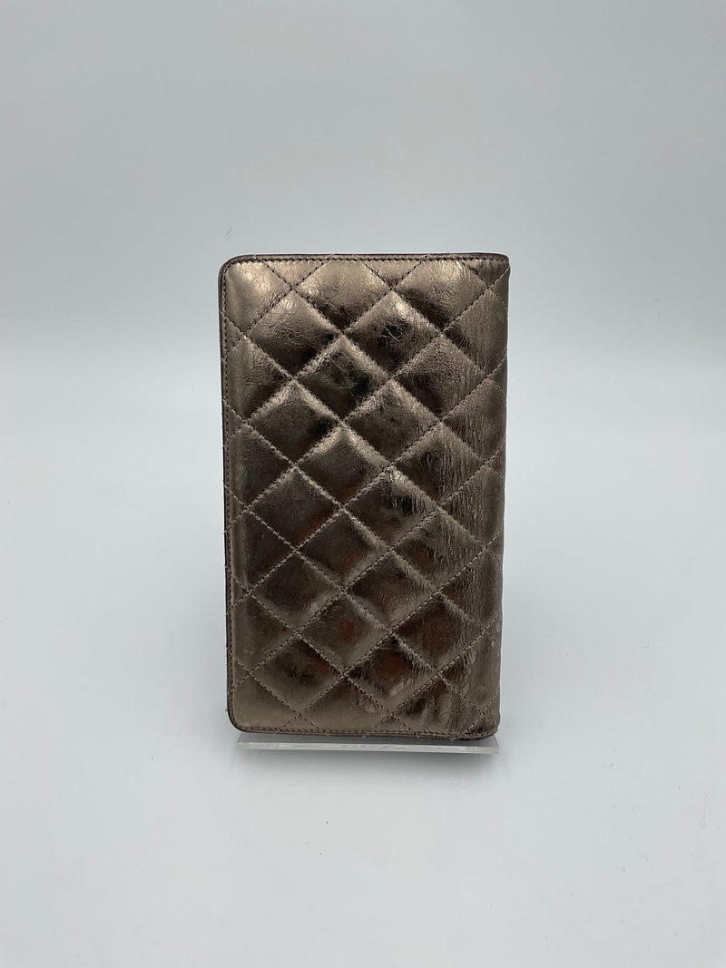 Chanel CHANEL Matèlassè Platinum Wallet