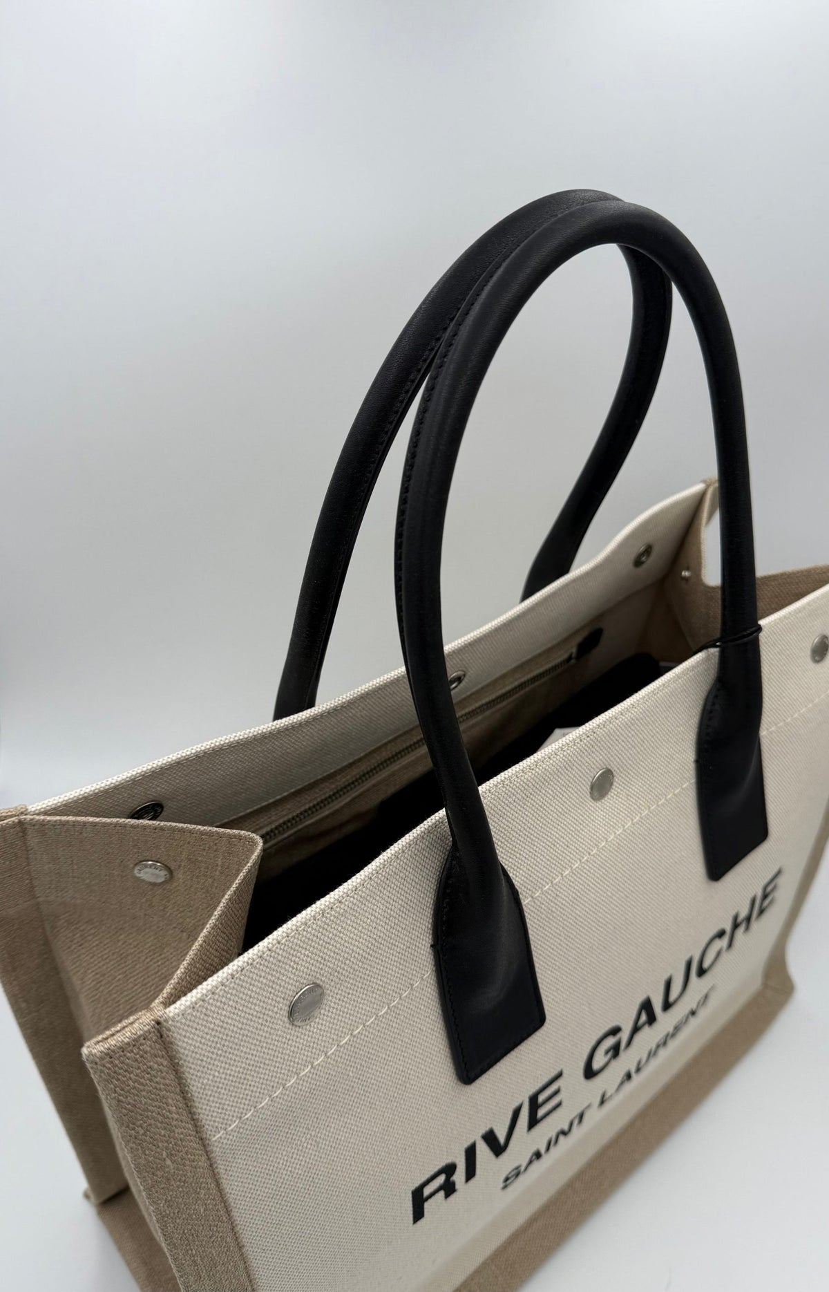 Saint Laurent Rive Gauche Medium Tote Bag - Multicolor