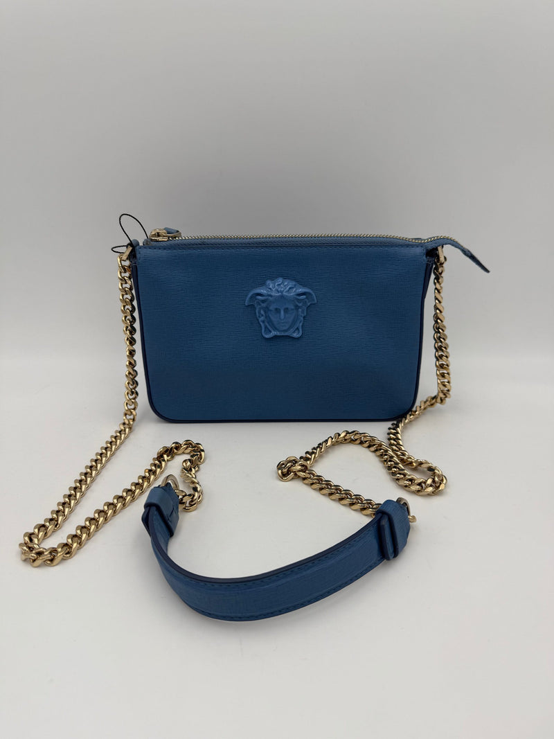 Versace VERSACE LA MEDUSA Sac à Bandoulière en Cuir