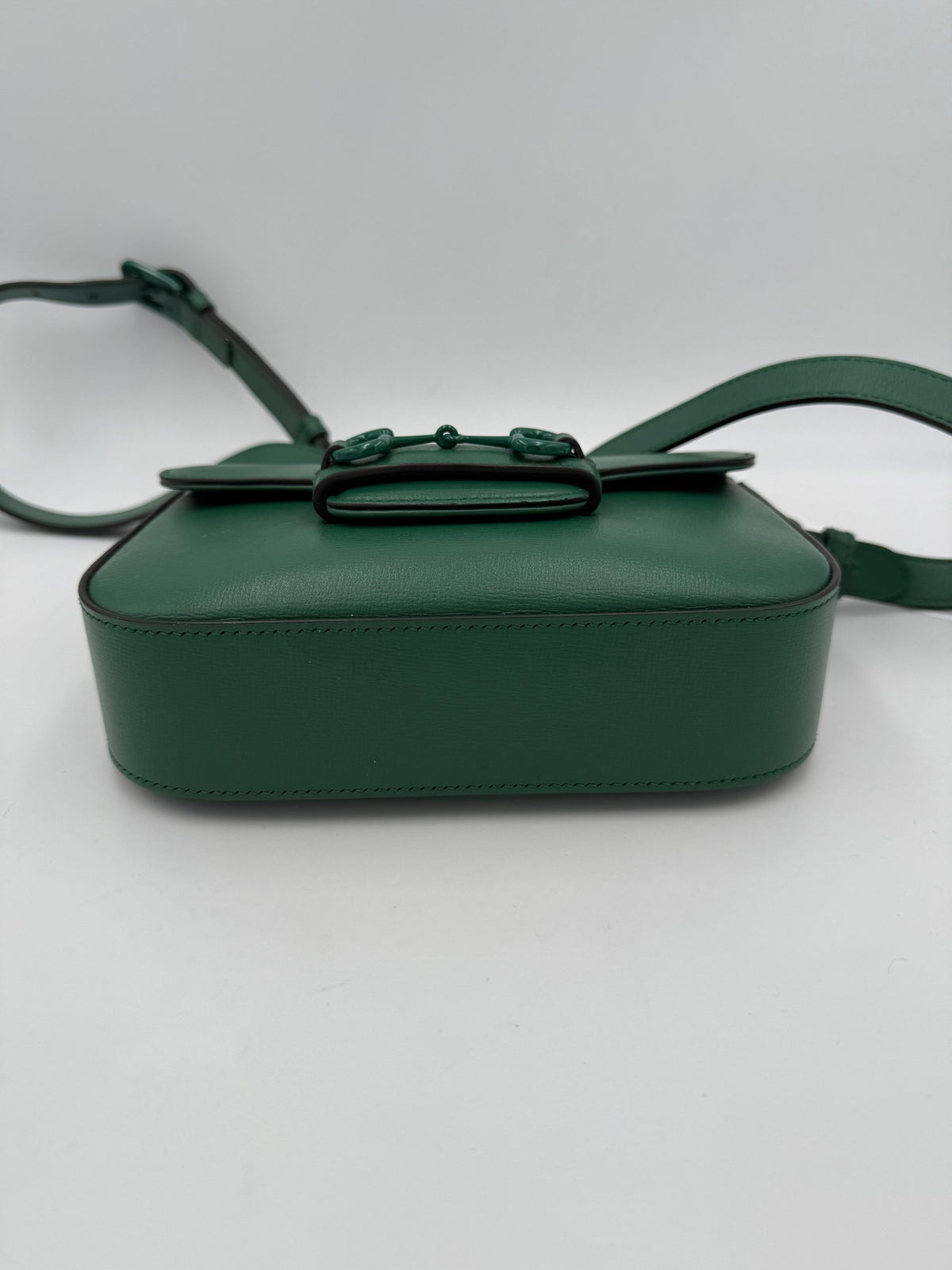 Gucci Horsebit 1955 Émeraude Handbag