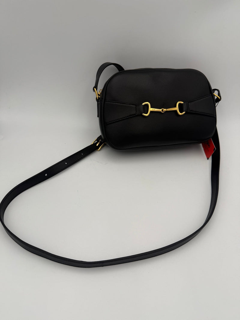 Celine CELINE CRECY Sac à main noir uni