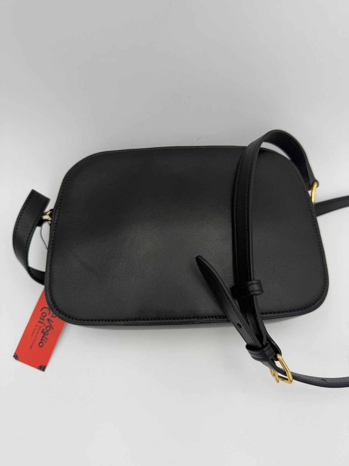Celine CELINE CRECY Sac à main noir uni