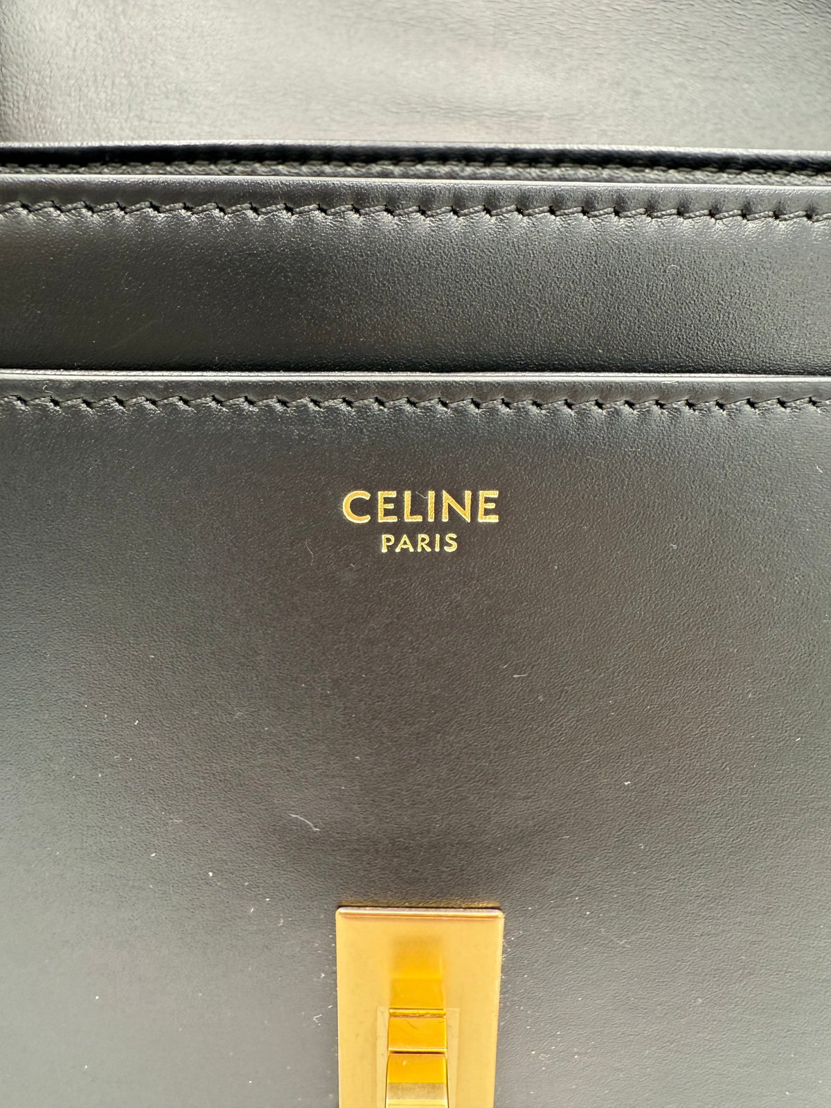Celine Sac 16 Besace Noir Grand Sac