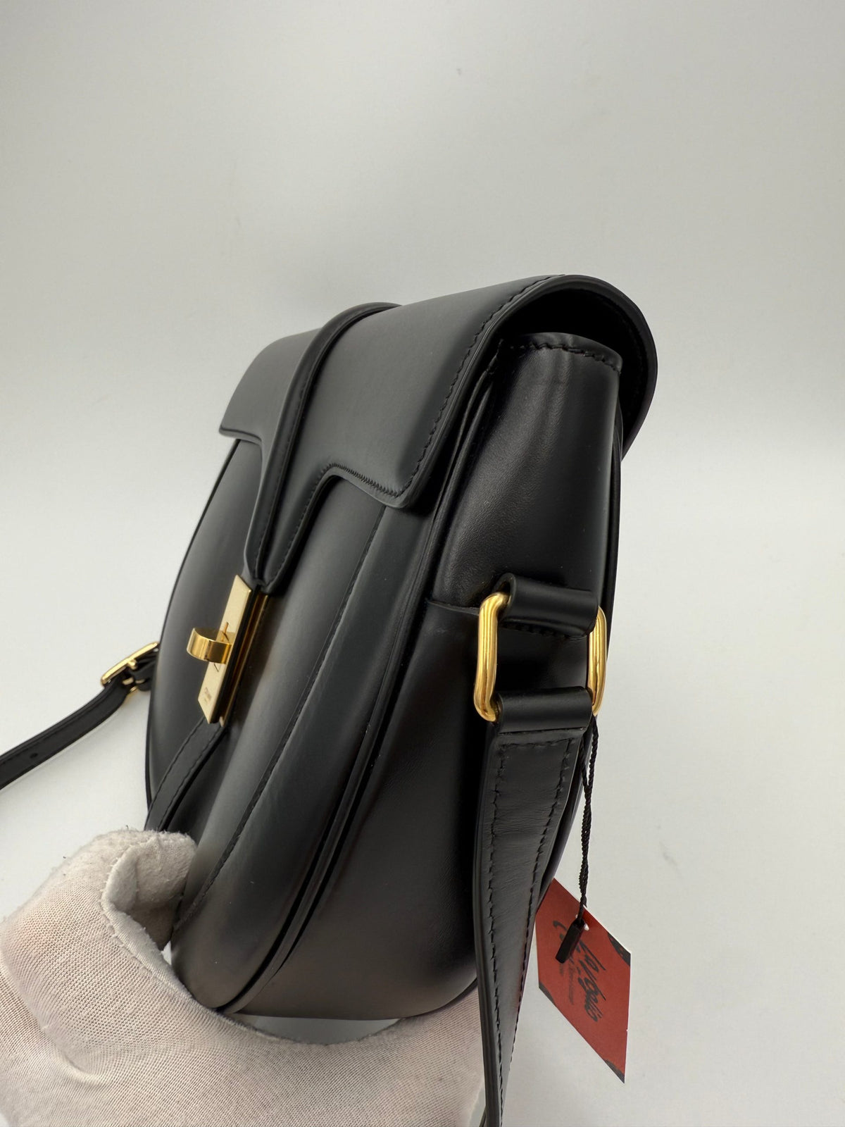 Celine Sac 16 Besace Noir Grand Sac