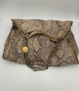 Stella McCartney Falabella Grande Vegan Reptile Skin Handbag