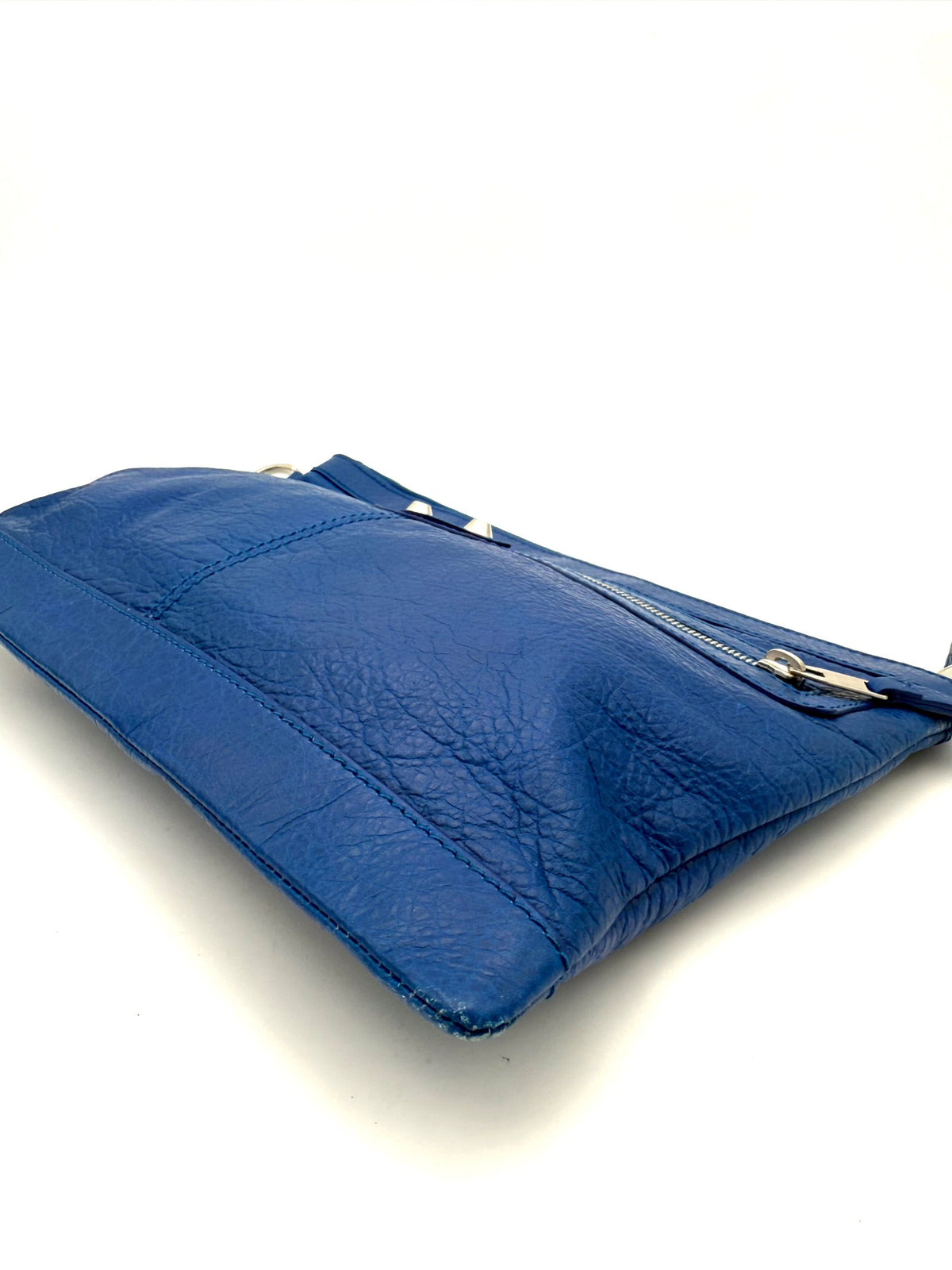 Balenciaga LE CAGOLE Pouch - Blue Multicolor Handbag