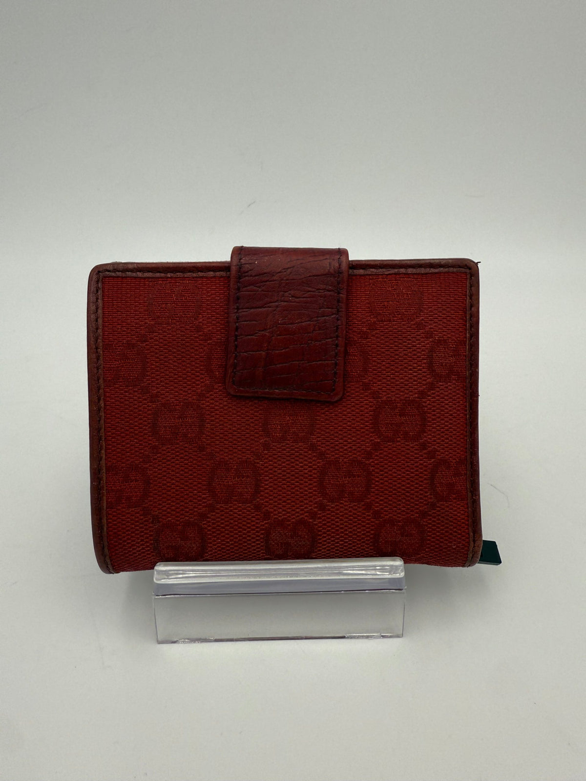 Gucci GG Canvas Compact Wallet - Unisex Luxury Accessory
