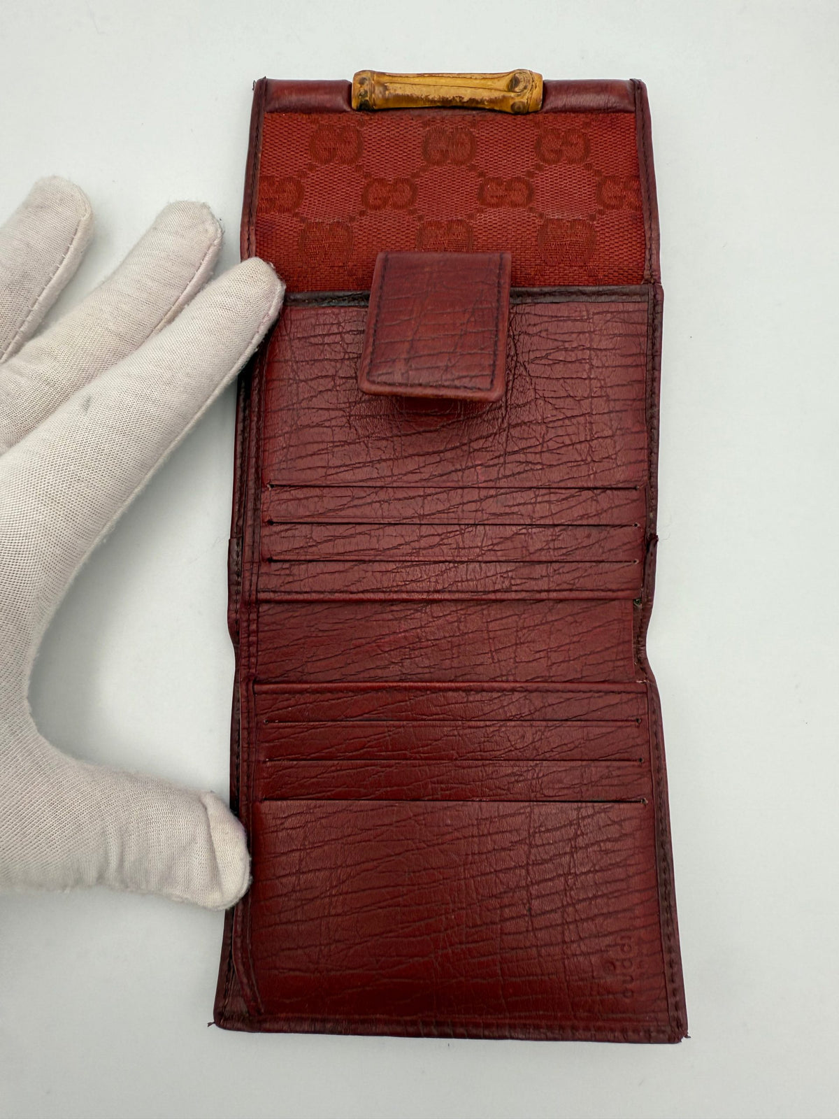 Gucci GG Canvas Compact Wallet - Unisex Luxury Accessory