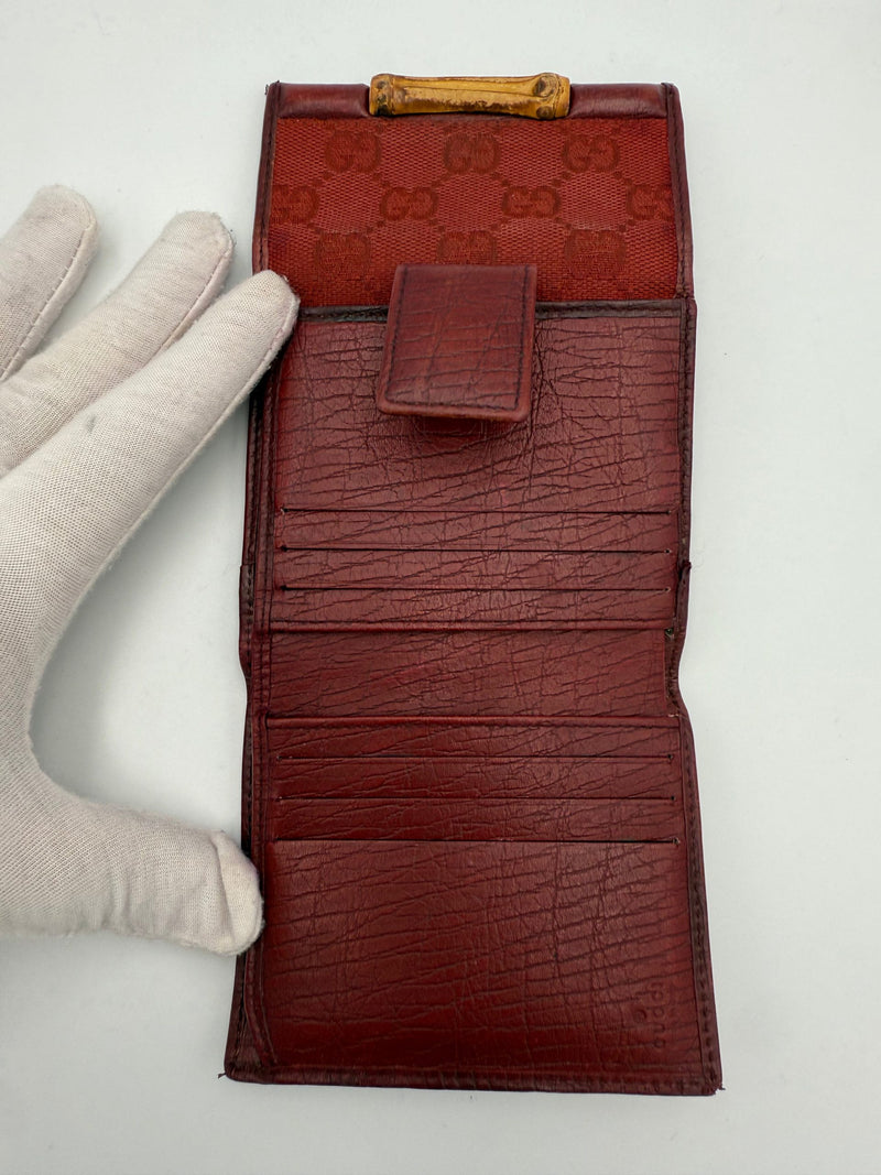 Gucci GG Canvas Compact Wallet - Unisex Luxury Accessory