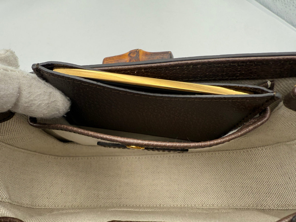 Gucci Bamboo 1947 GG Canvas Handbag - Timeless Luxury