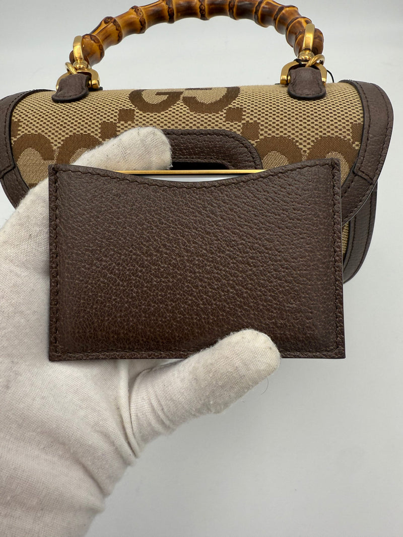 Gucci Bamboo 1947 GG Canvas Handbag - Timeless Luxury