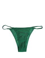 Dolce & Gabbana Green Bikini Bottom - Luxury Swimwear