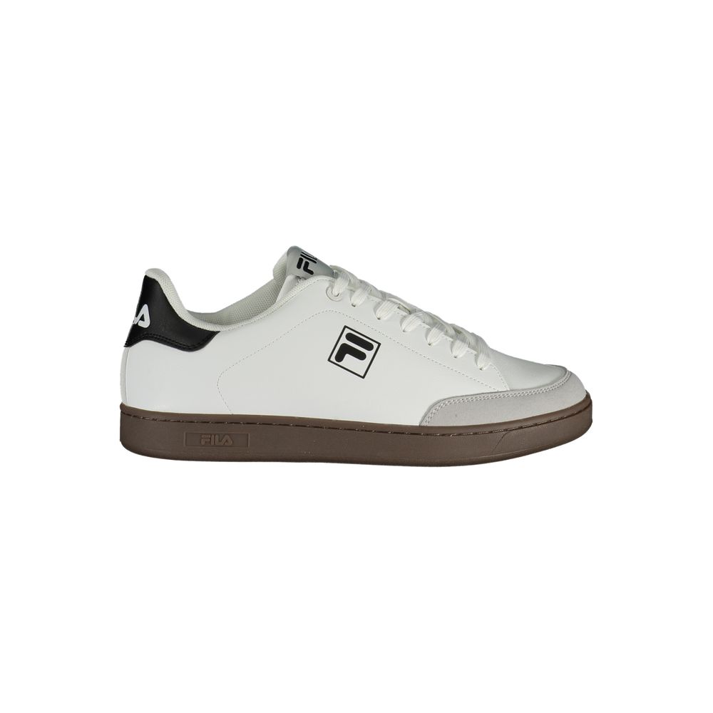 Fila White Polyurethane Men Sneaker - Stylish & Comfortable