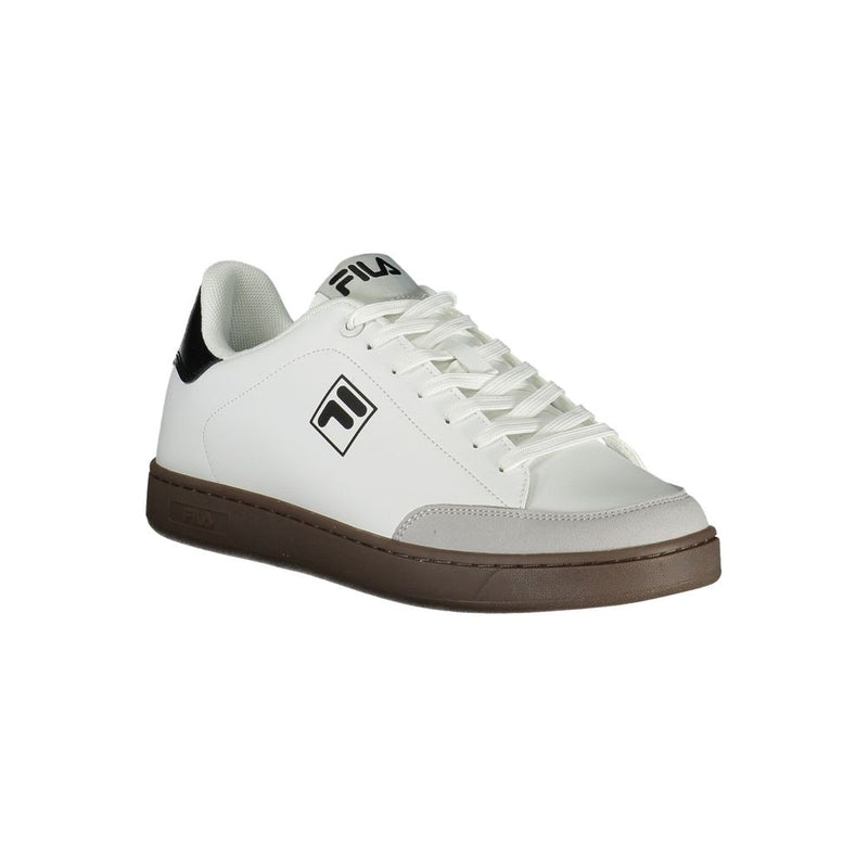 Fila White Polyurethane Men Sneaker - Stylish & Comfortable