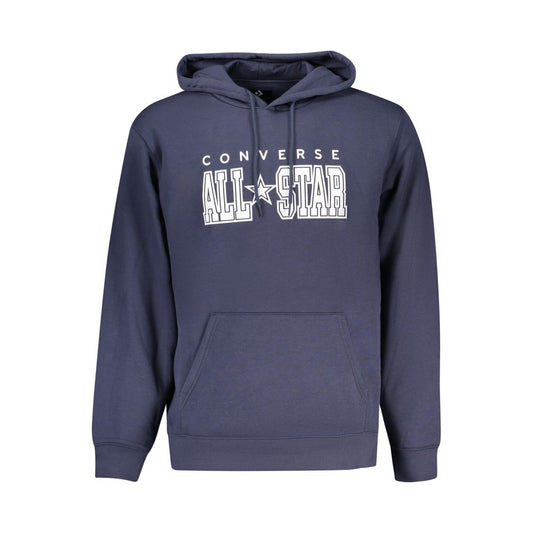 Converse Blauwe Katoenen Hoodie voor Heren