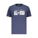 T-shirt Converse en coton bleu pour homme