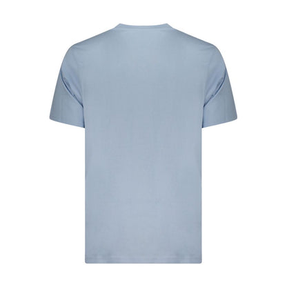 T-shirt en coton Converse Azzurro pour homme