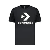 T-shirt homme en coton noir Converse
