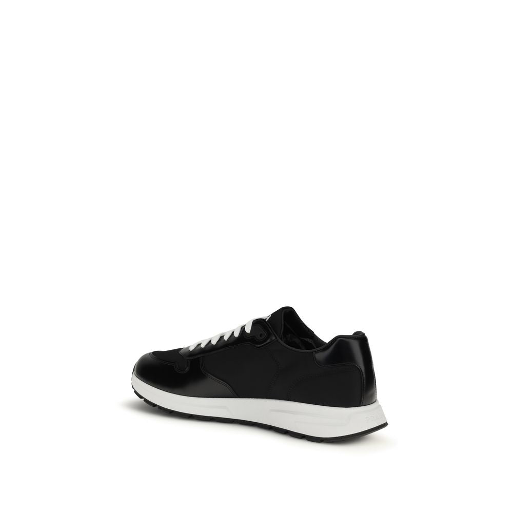Baskets de sport Prada noires en polyamide recyclé