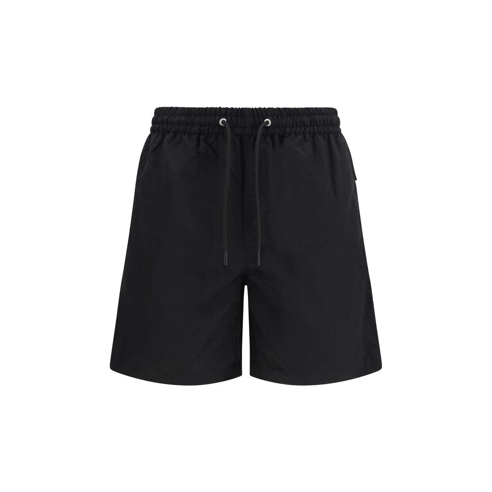 Shorts Bermuda en Nylon Noir Sunflower - Modèle Mike