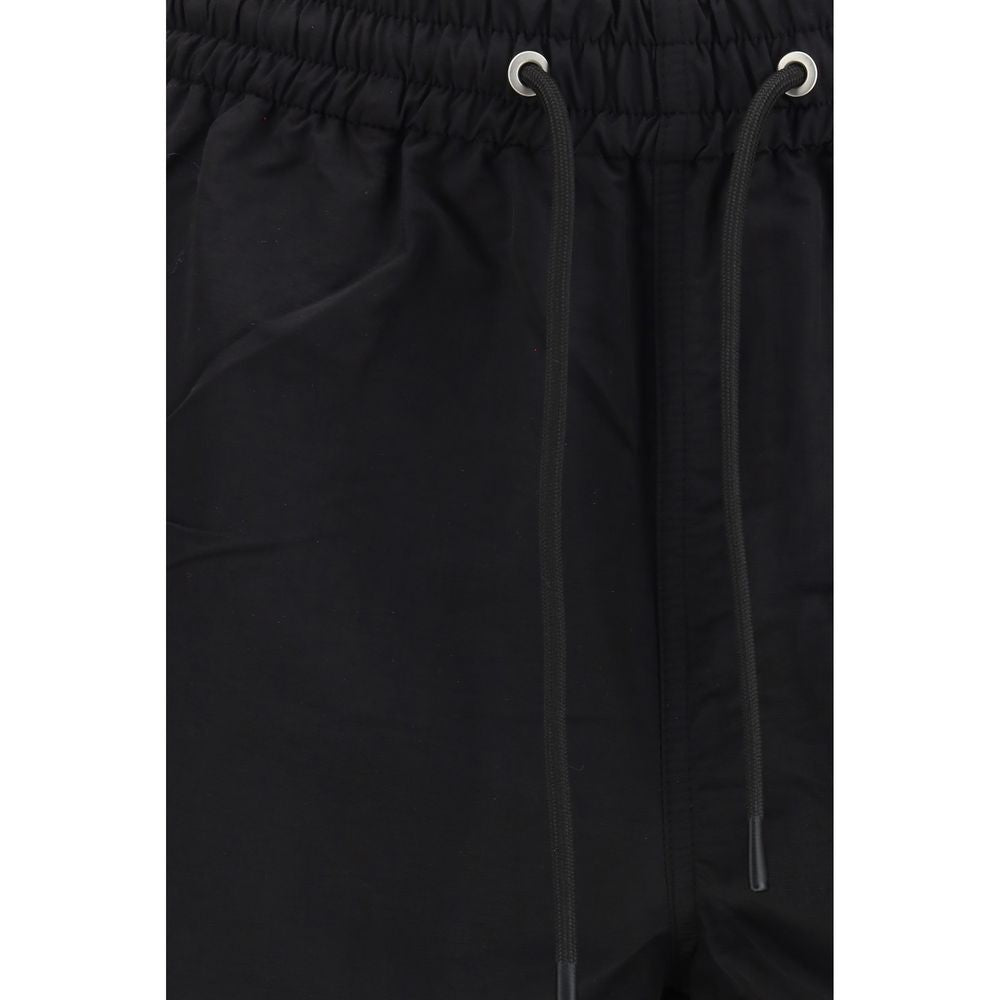 Shorts Bermuda en Nylon Noir Sunflower - Modèle Mike