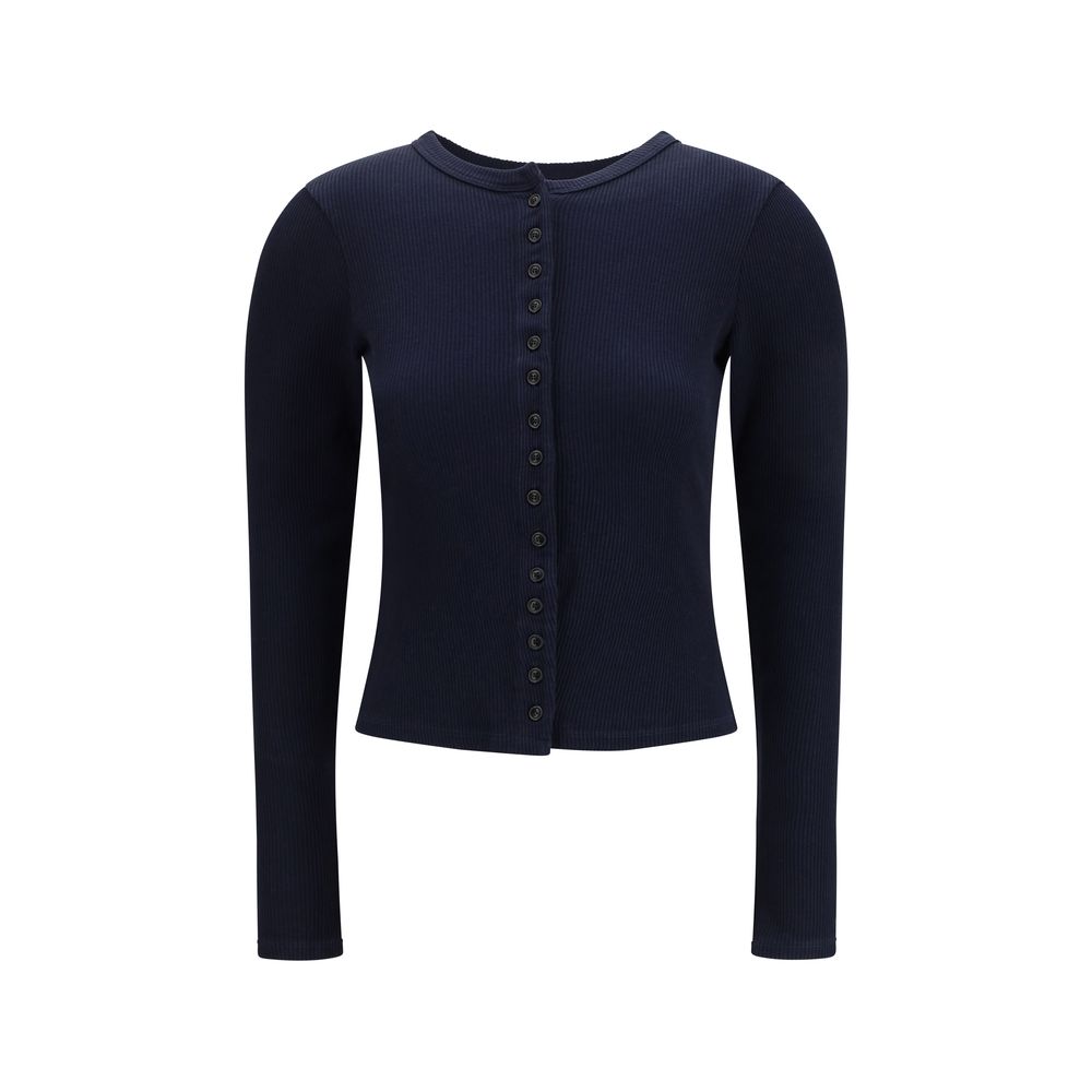 Citizens of Humanity Kari Blue Cotton Cardigan for Women
