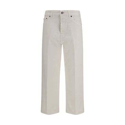 Jean décontracté en coton blanc Haikure