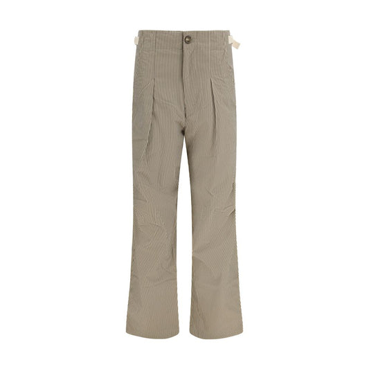 Isabel Marant Étoile Ceryne Beige Cotton Casual Pants