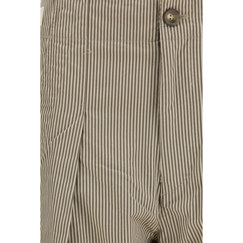 Isabel Marant Étoile Ceryne Beige Cotton Casual Pants