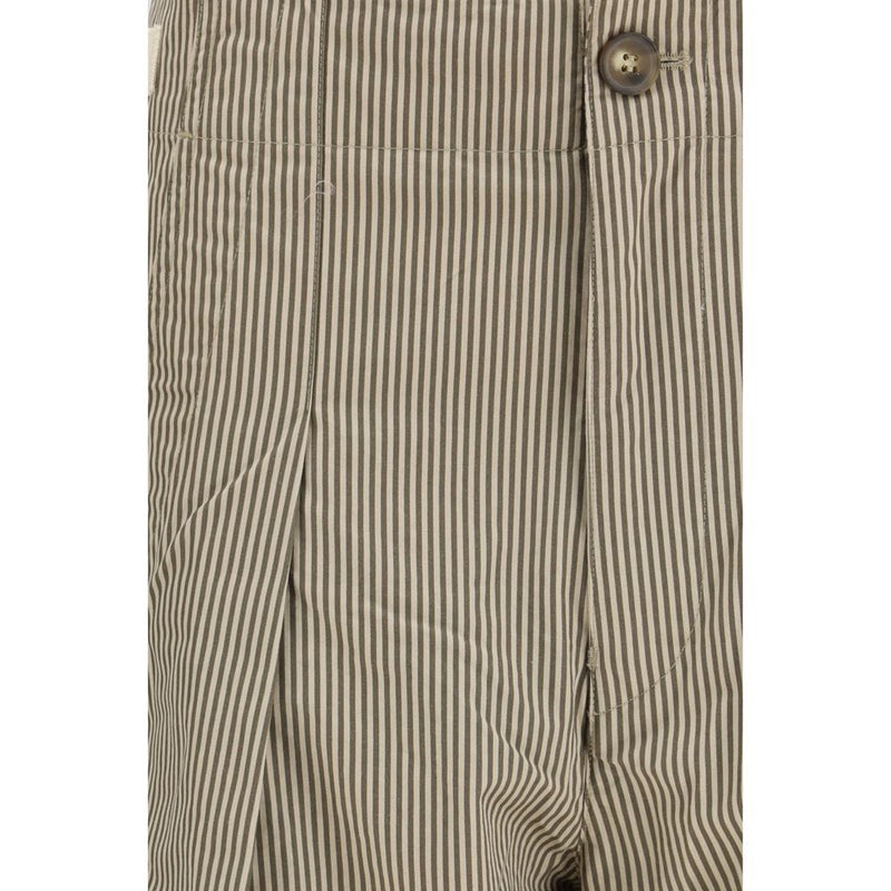 Isabel Marant Étoile Ceryne Beige Cotton Casual Pants