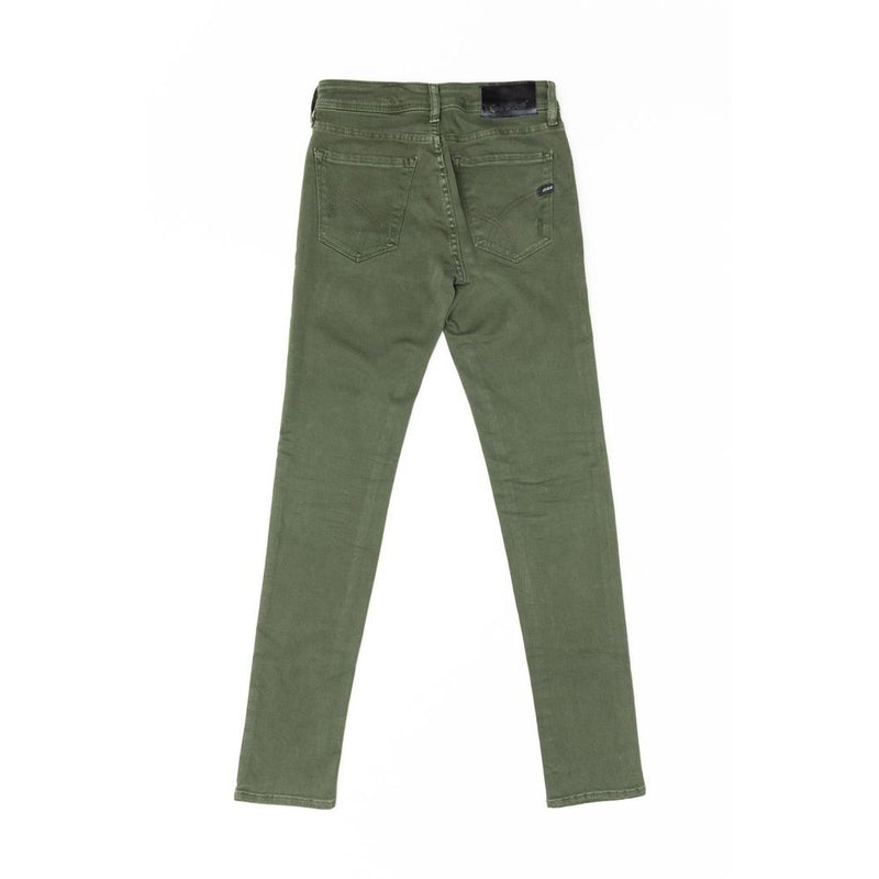 Gas Green Cotton Jeans Denim - Style Meets Comfort