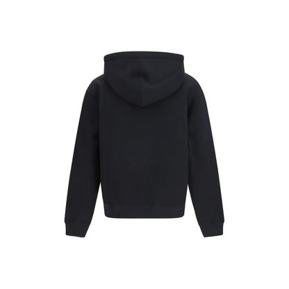 Sweat-shirt en coton noir Jil Sander