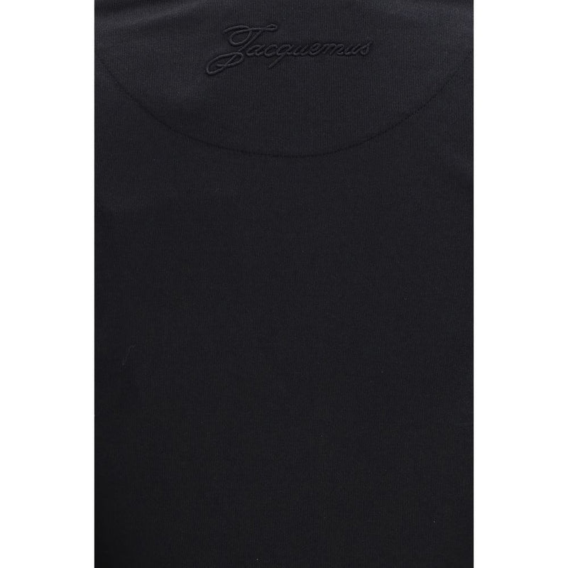 Jacquemus Paysan Wrap Top - Black Cotton Shirt for Women