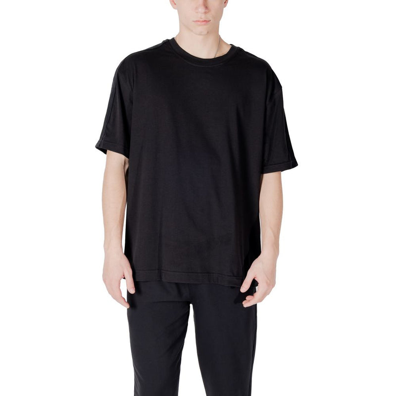 Calvin Klein Sport Black Cotton Short-Sleeve T-Shirt for Men