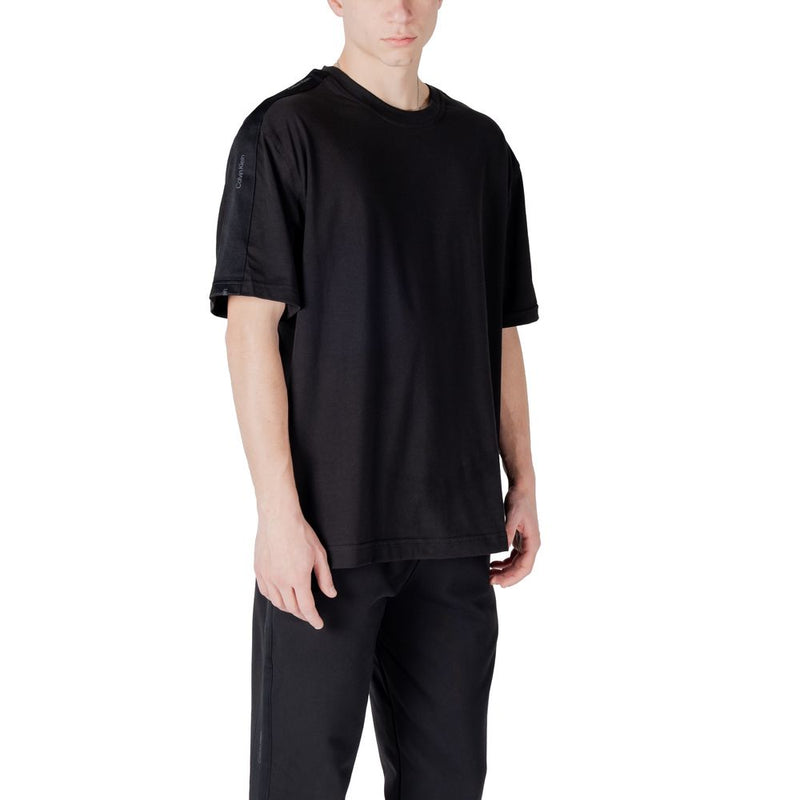 Calvin Klein Sport Black Cotton Short-Sleeve T-Shirt for Men