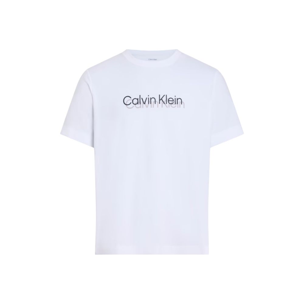 Calvin Klein Sport GRAPHIC S/S T-S LVGMS5K183 - T-shirt Blanc en Coton