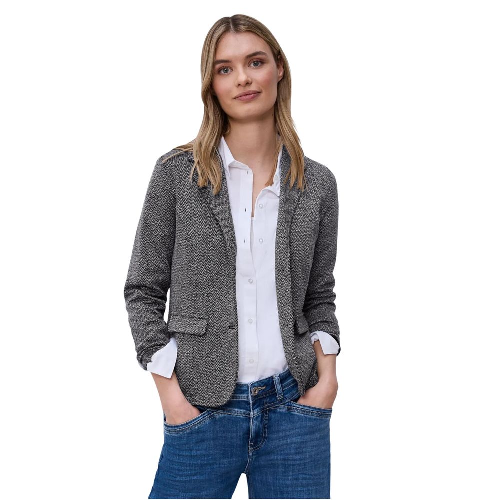 Street One Dessin Basic 213001 Blue Polyester Blazer