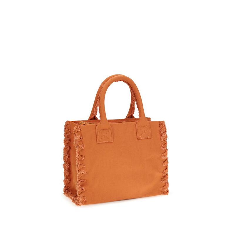 PINKO Tote Bag en Coton Orange - Élégance et Praticité