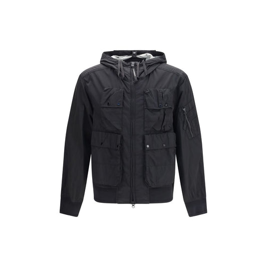 C.P. Company Black Chrome-R Goggle Jacket for Men